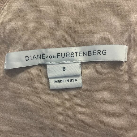 Diane von Furstenberg Mini Dress Zarita Lace beige-mauve; Size 8 - Picture 10 of 15